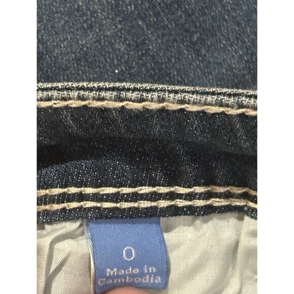 NWT Simply Vera Skinny Ankle Denim Jeans size 0 - Picture 9 of 9